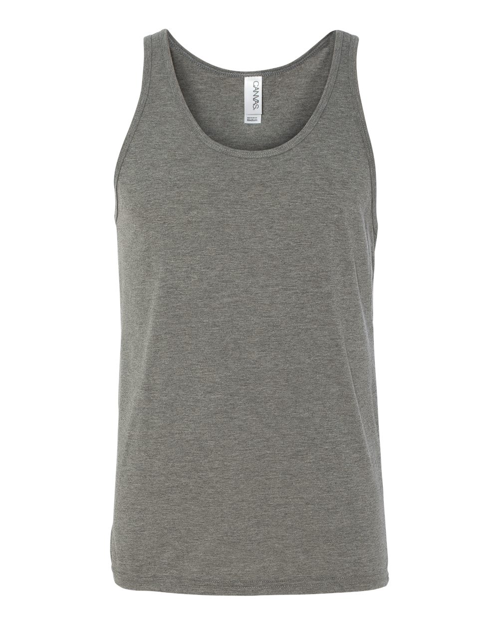 BELLA + CANVAS 3484 Unisex Triblend Tank in Grey Triblend