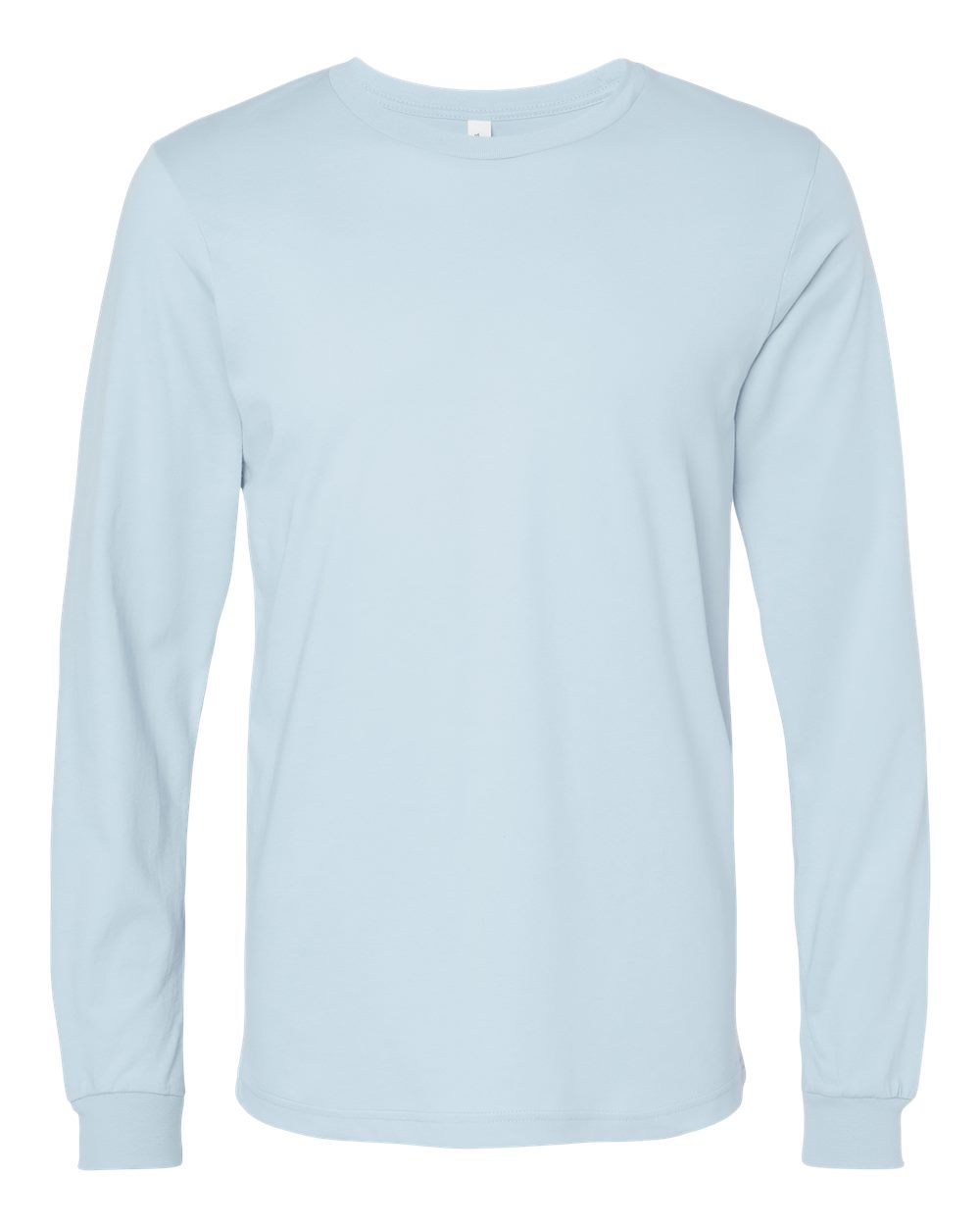 BELLA + CANVAS 3501 Unisex Jersey Long Sleeve Tee in Baby Blue