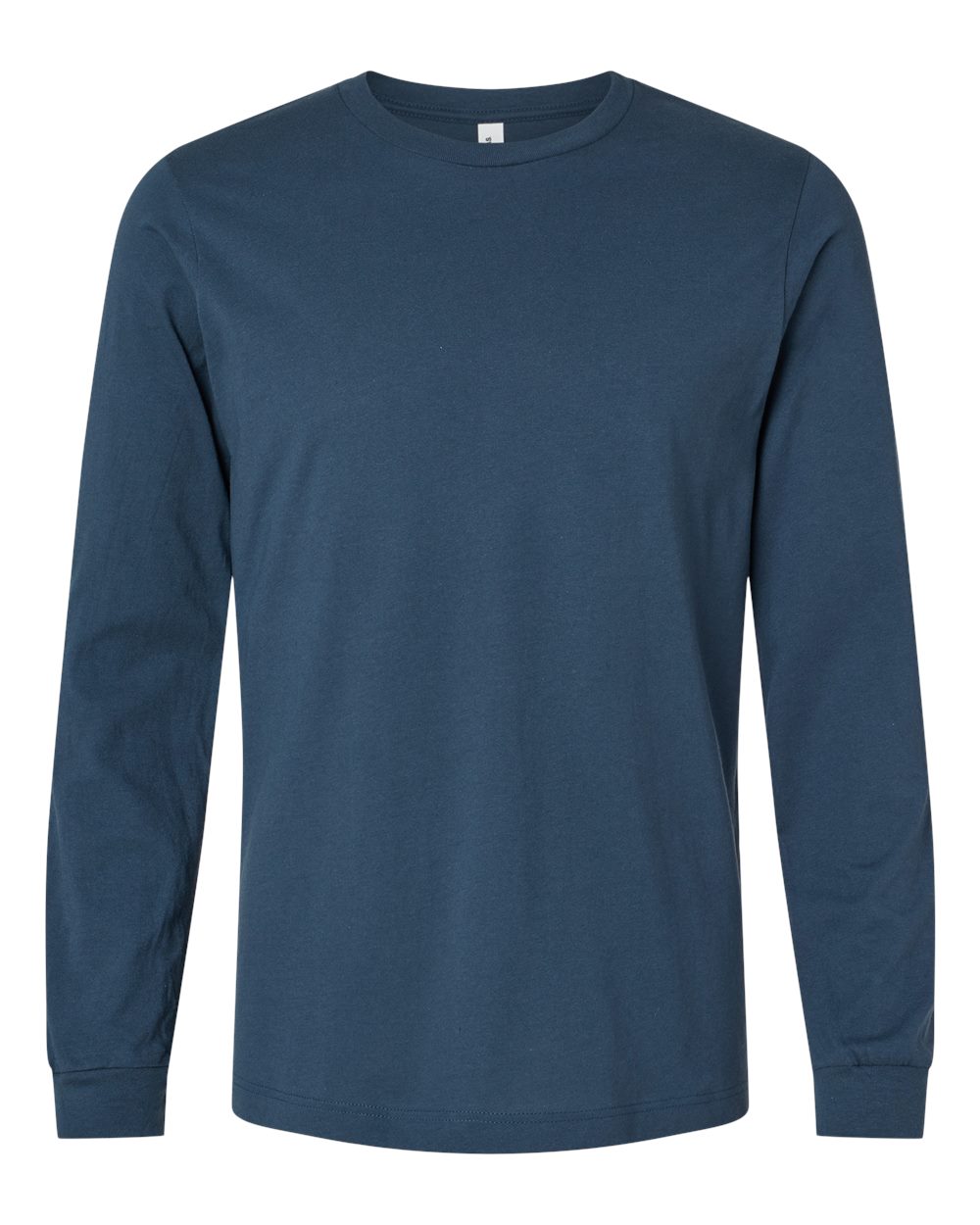 BELLA + CANVAS 3501 Unisex Jersey Long Sleeve Tee in Vintage Navy