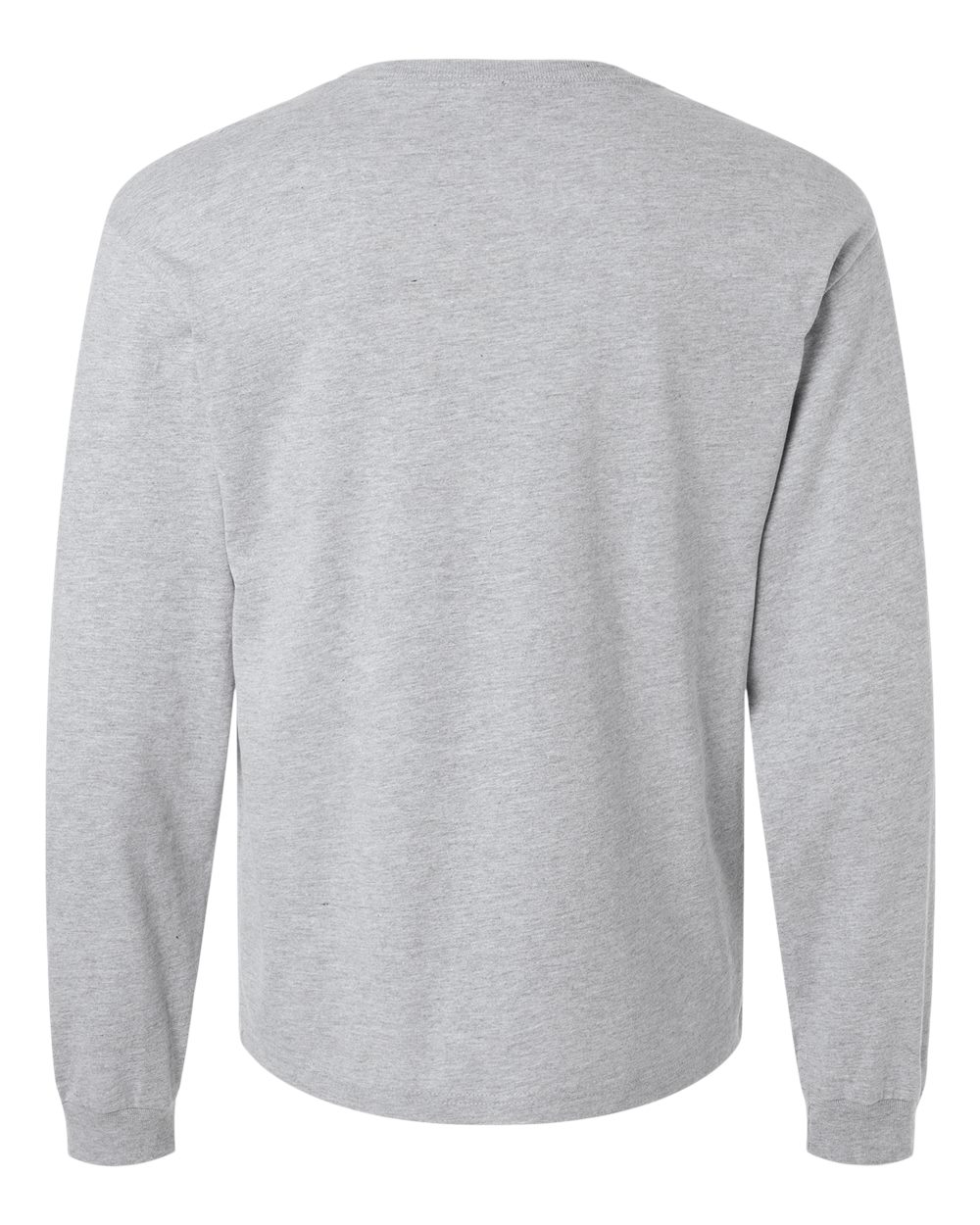BELLA + CANVAS 3511 6 oz. Heavyweight Long Sleeve Tee in Athletic Heather, back