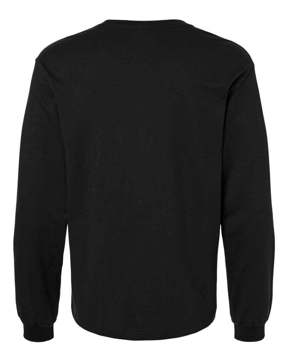 BELLA + CANVAS 3511 6 oz. Heavyweight Long Sleeve Tee in Black, back