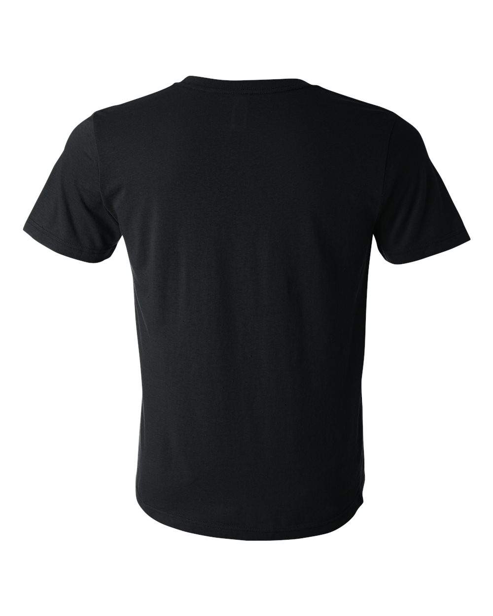 BELLA + CANVAS 3650 Unisex Texture Tee in Black, back
