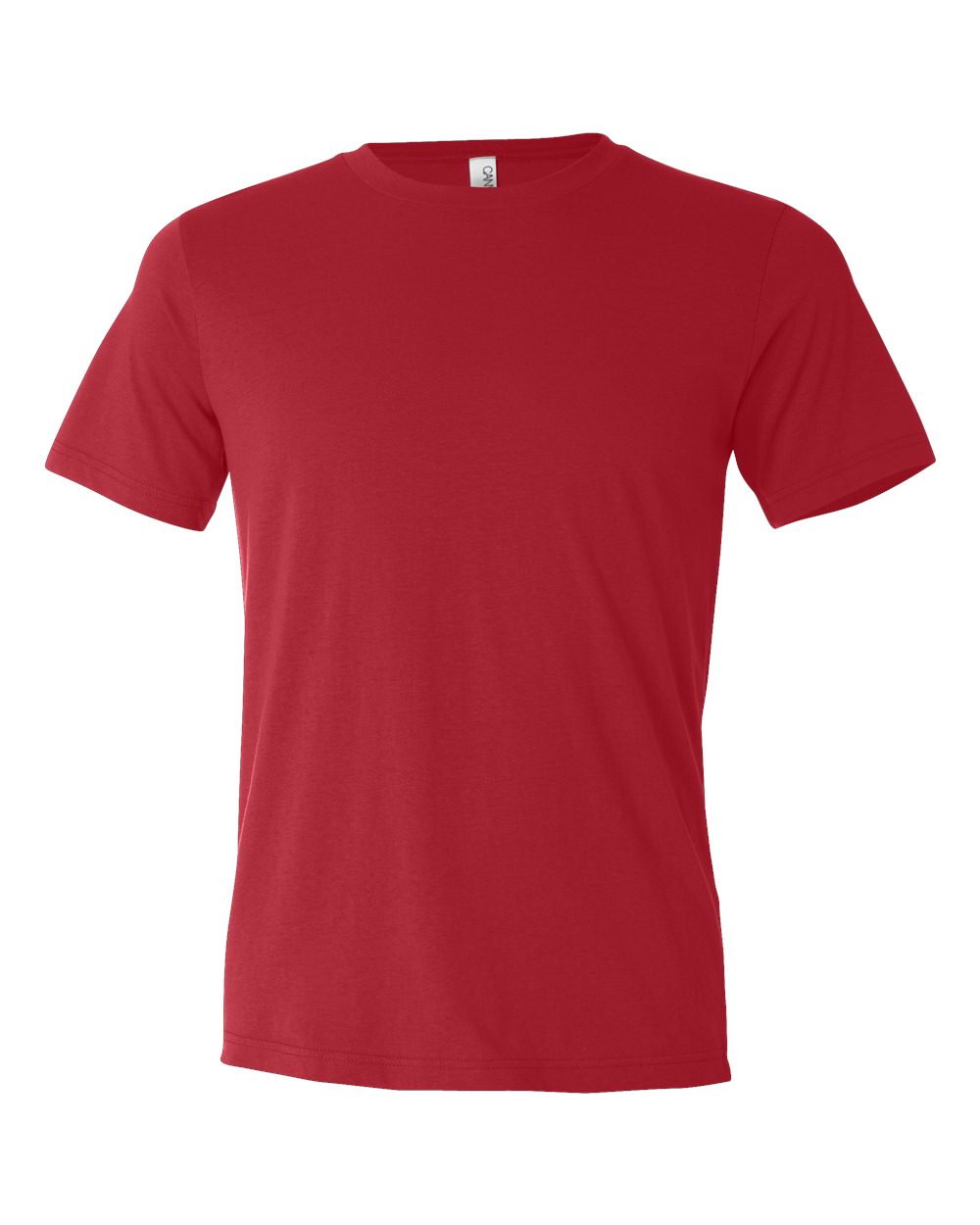 BELLA + CANVAS 3650 Unisex Texture Tee in Red