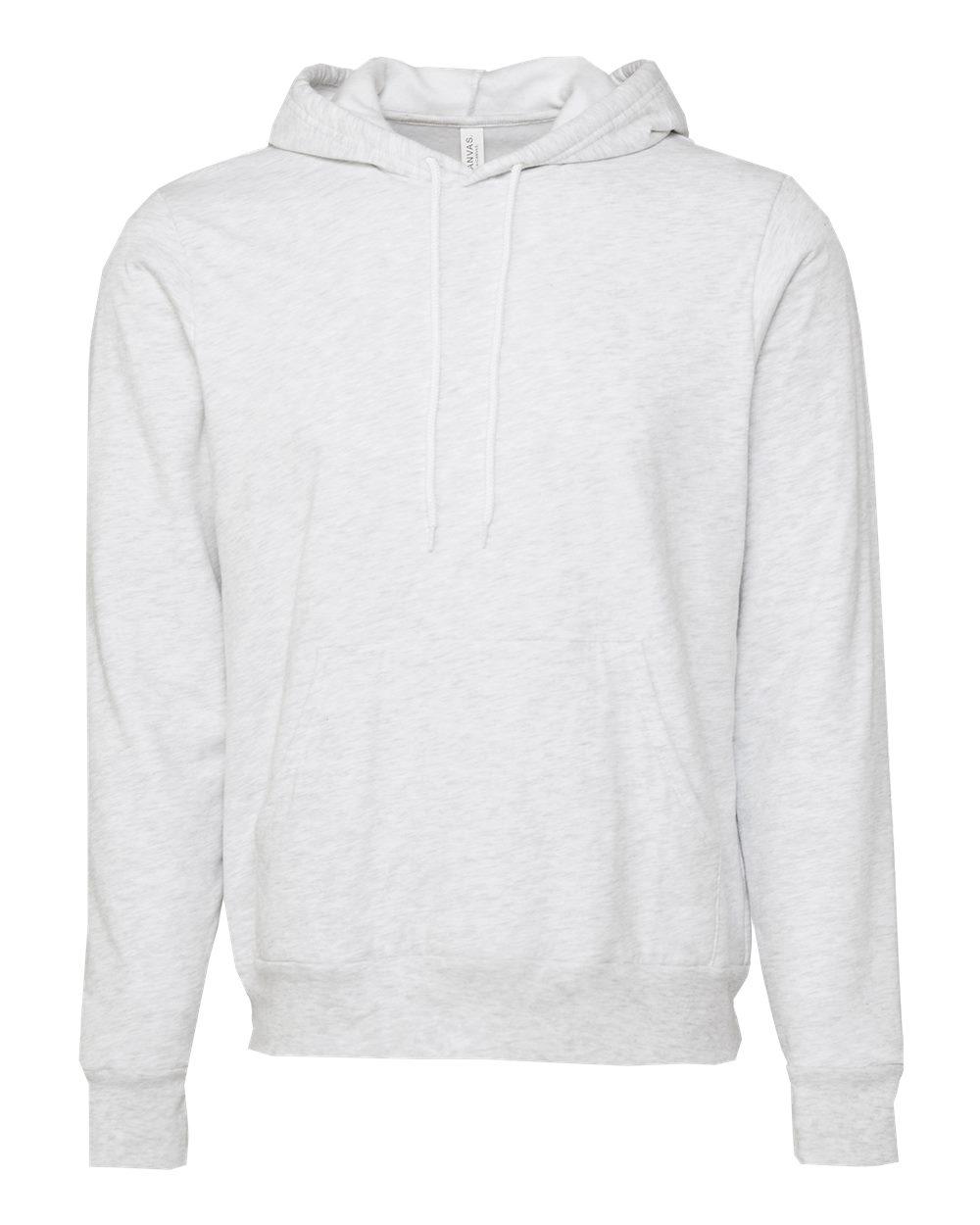 BELLA + CANVAS 3719 Unisex Sponge Fleece Hoodie Sweatshirt in Ash