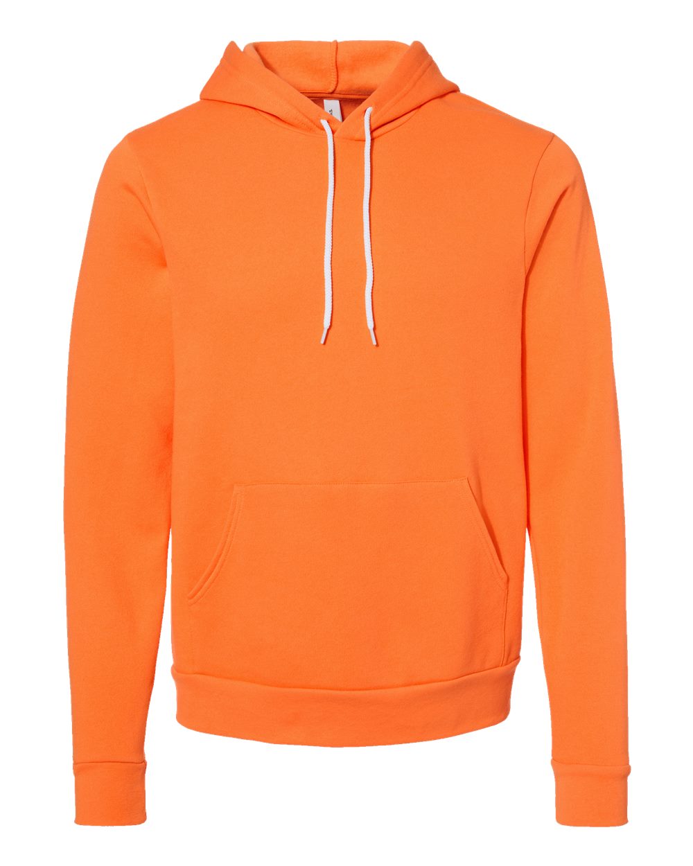 BELLA + CANVAS 3719 Unisex Sponge Fleece Hoodie Sweatshirt in Orange