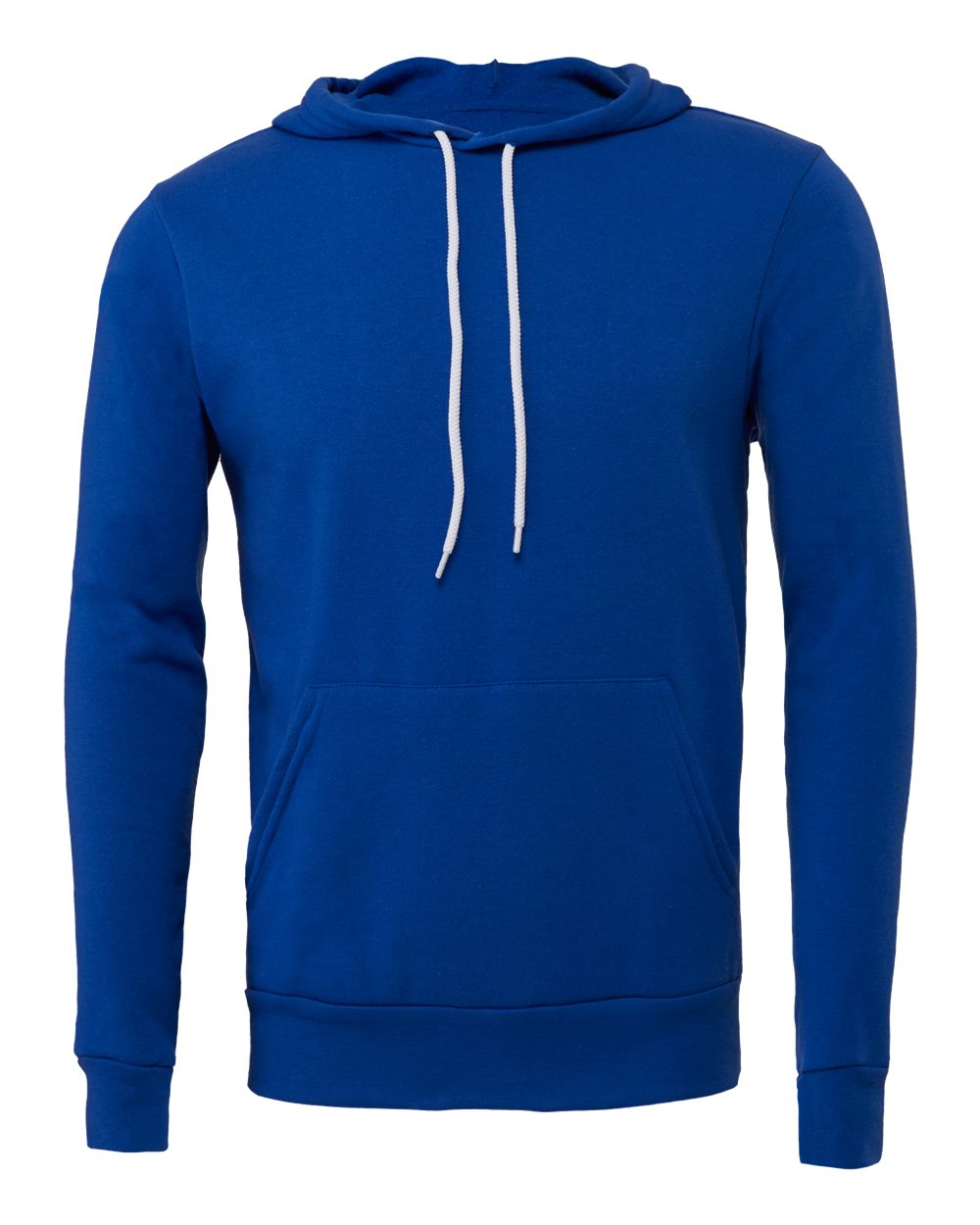 BELLA + CANVAS 3719 Unisex Sponge Fleece Hoodie Sweatshirt in True Royal