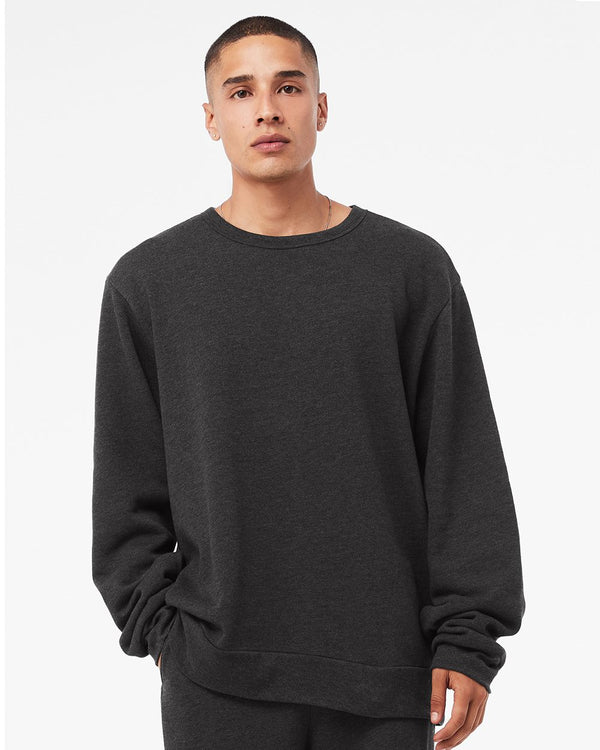 BELLA + CANVAS 3911 Unisex Sponge Fleece Classic Crewneck Sweatshirt