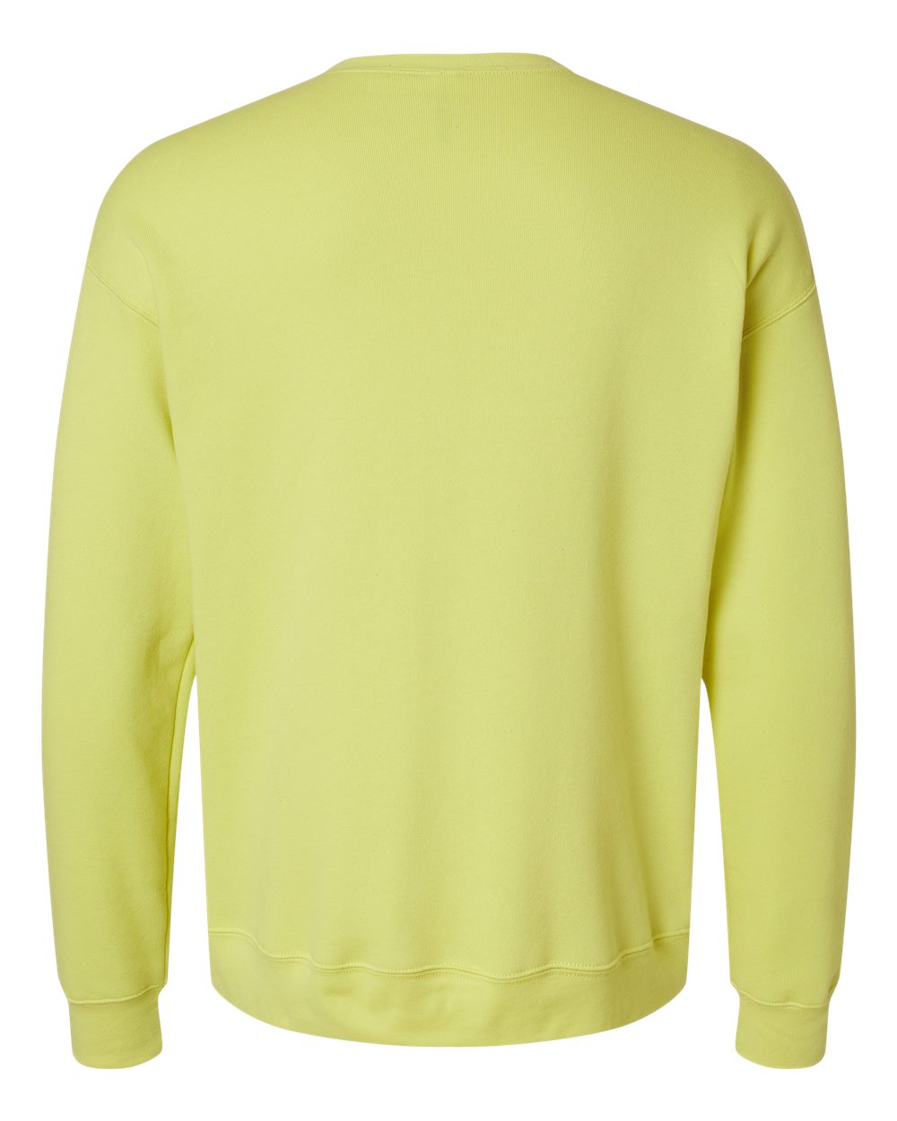 BELLA + CANVAS 3945 Unisex Sponge Fleece Drop Shoulder Crewneck Sweatshirt in Strobe, back