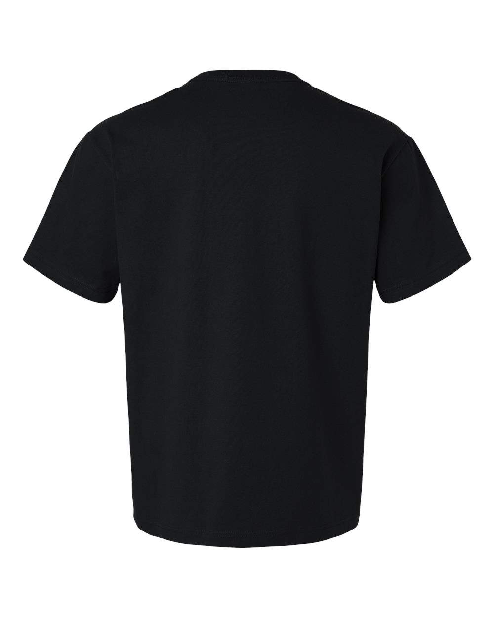 BELLA + CANVAS 4610 Unisex 7.5 oz Heavyweight Tee in Black, back