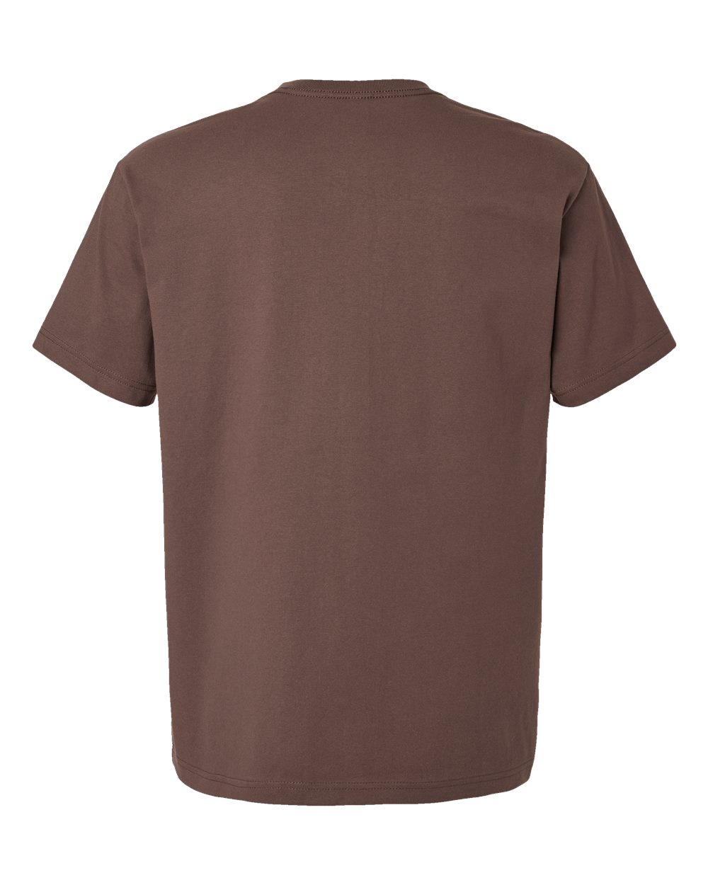 BELLA + CANVAS 4610 Unisex 7.5 oz Heavyweight Tee in Cocoa, back