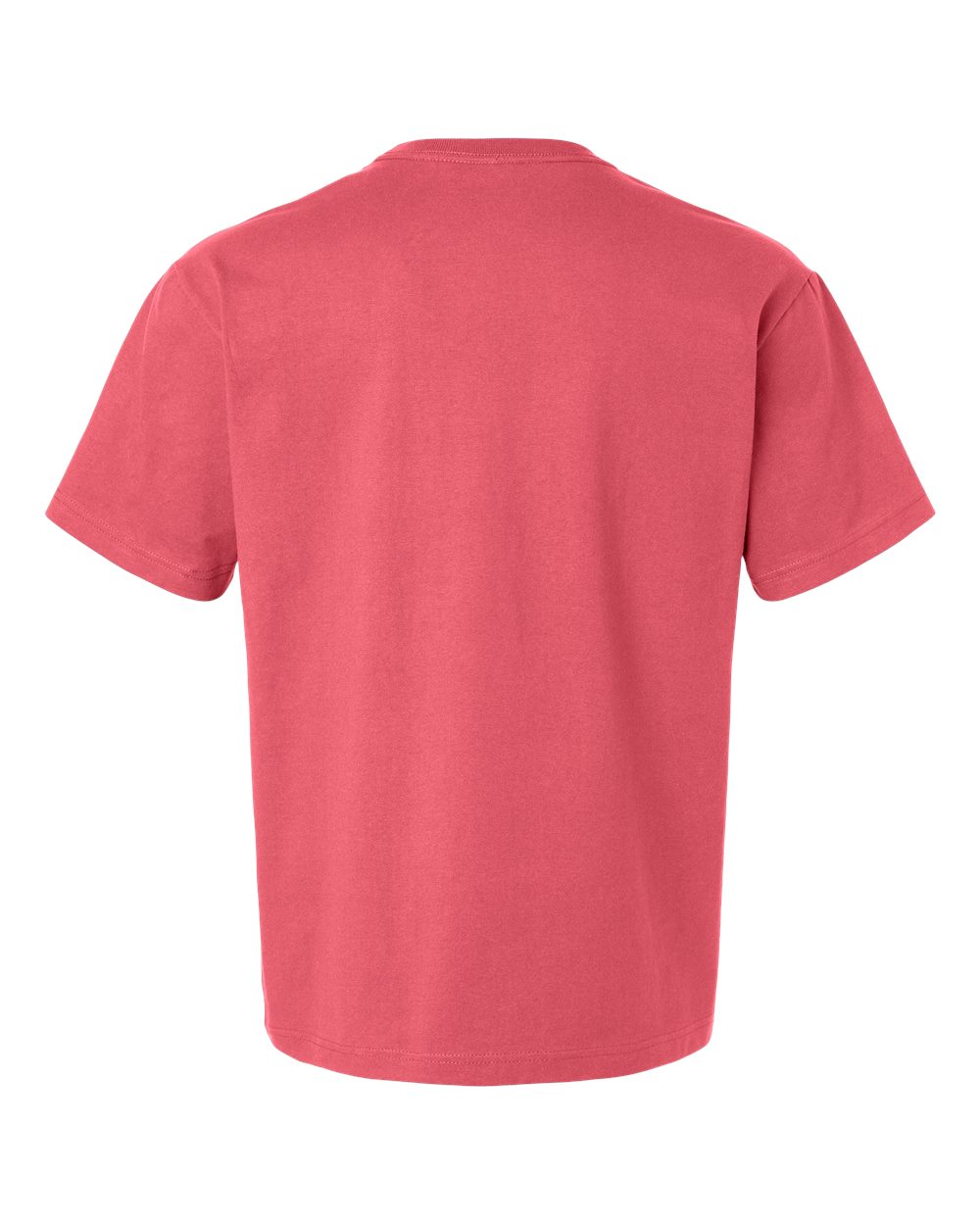BELLA + CANVAS 4610 Unisex 7.5 oz Heavyweight Tee in Vintage Red, back