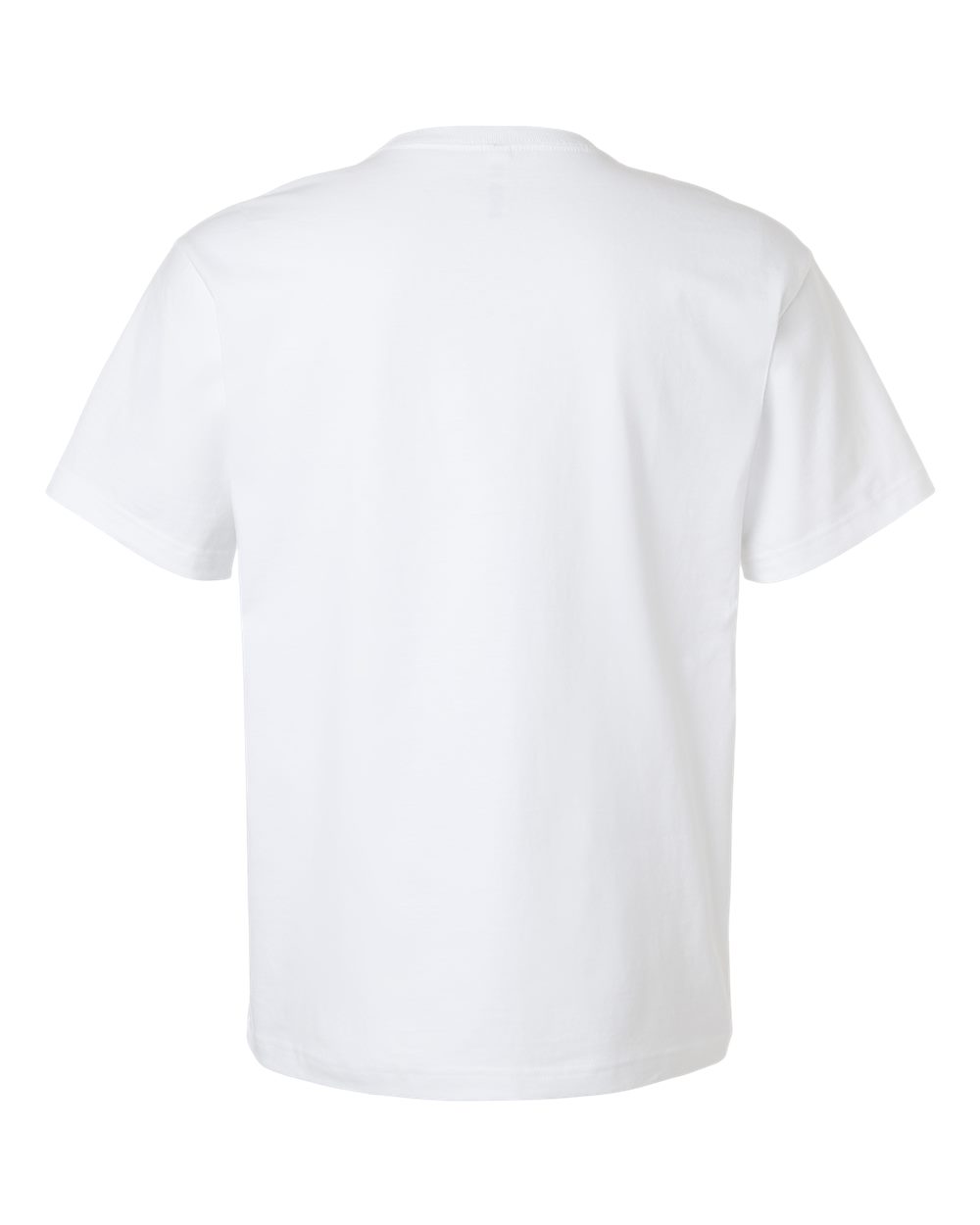 BELLA + CANVAS 4610 Unisex 7.5 oz Heavyweight Tee in White, back