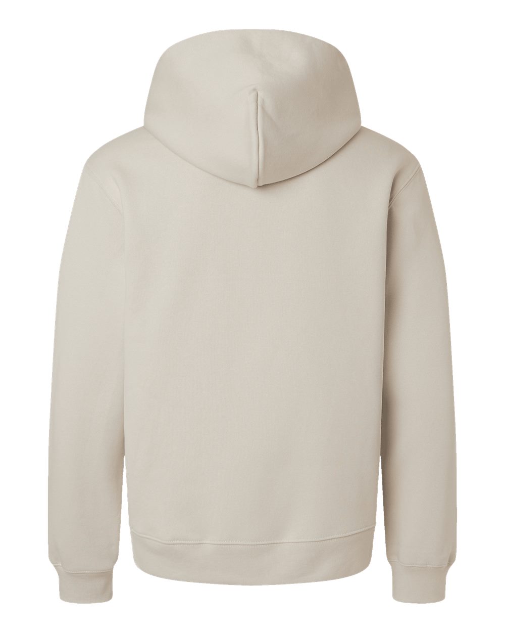 BELLA + CANVAS 4719 Unisex 10 oz. Heavyweight Hoodie Sweatshirt in Dust, back