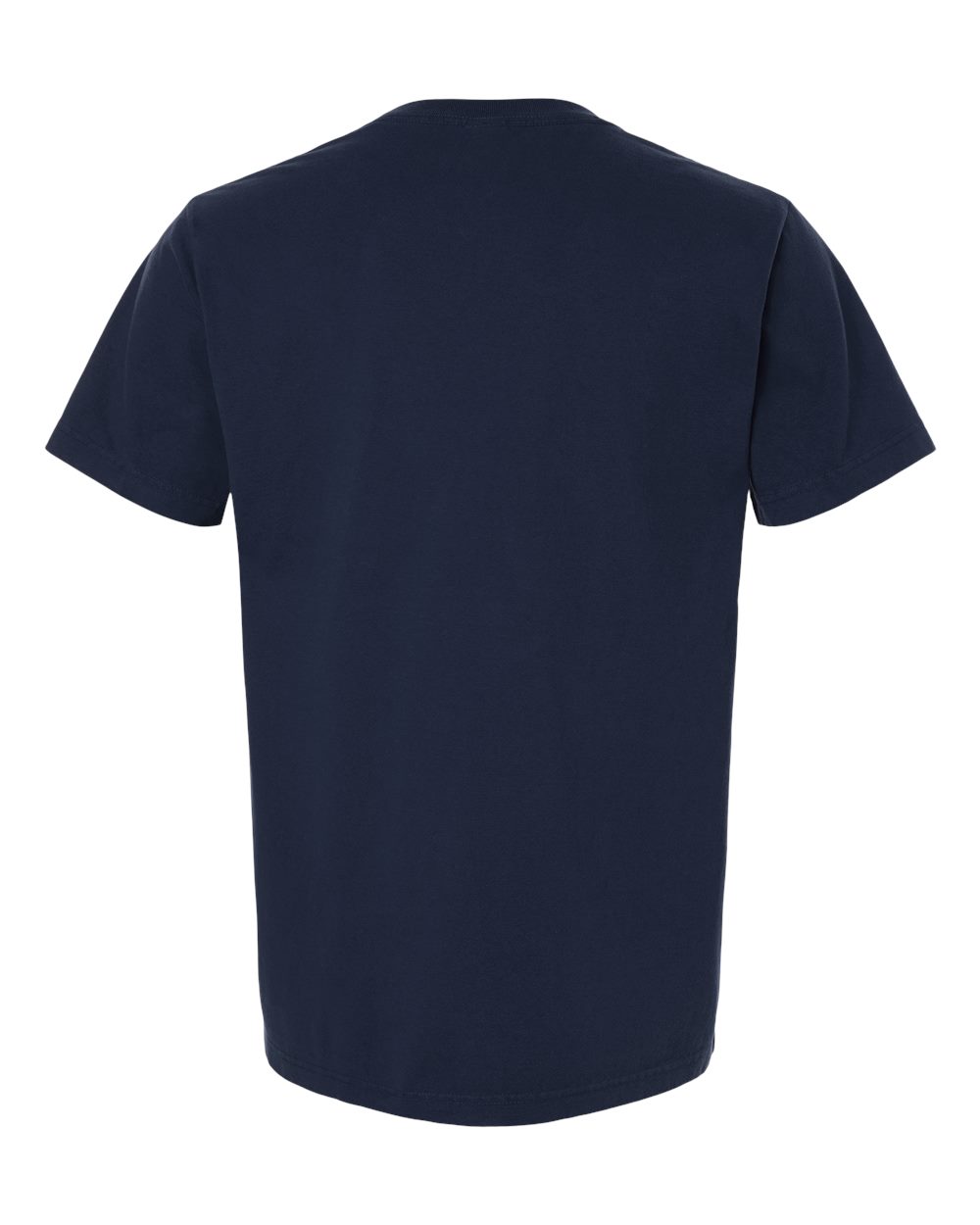 BELLA + CANVAS 4810GD Unisex Heavyweight Garment-Dyed Tee in Navy, back