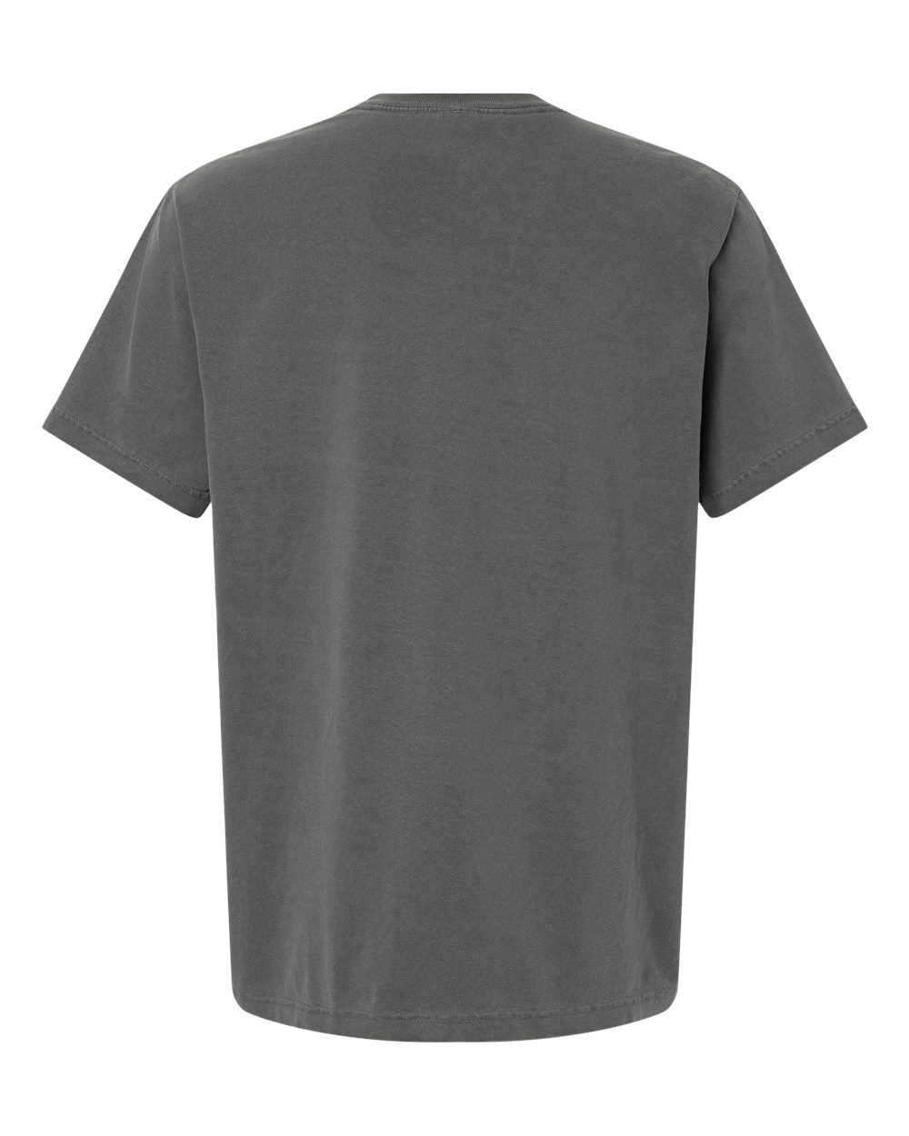 BELLA + CANVAS 4810GD Unisex Heavyweight Garment-Dyed Tee in Washed Charcoal, back