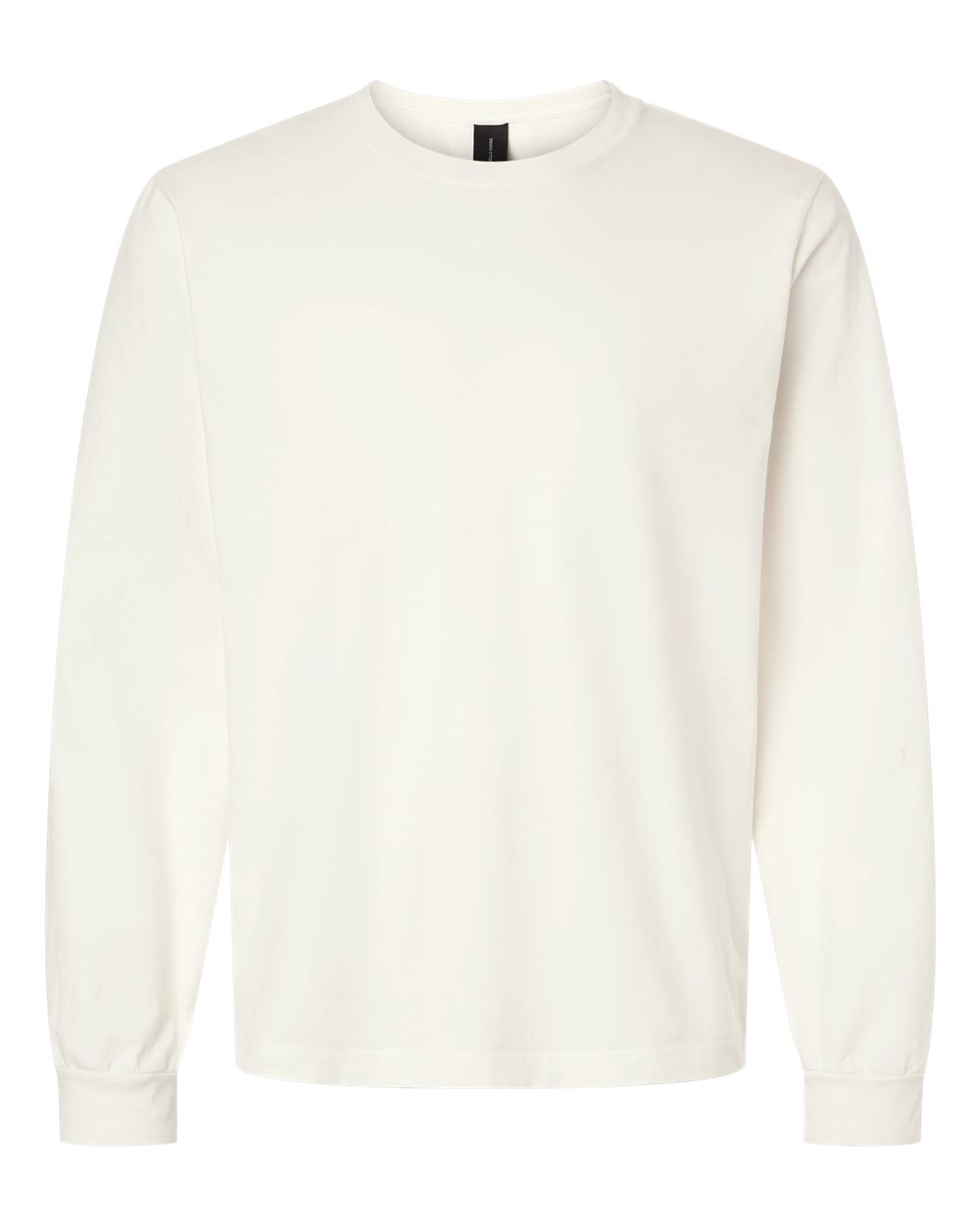 BELLA + CANVAS 4851GD Unisex Heavyweight Garment-Dyed Long Sleeve Tee in Vintage White