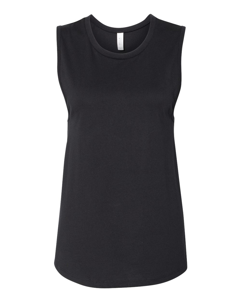 BELLA + CANVAS 6003 Women's Jersey Muscle Tank in Black