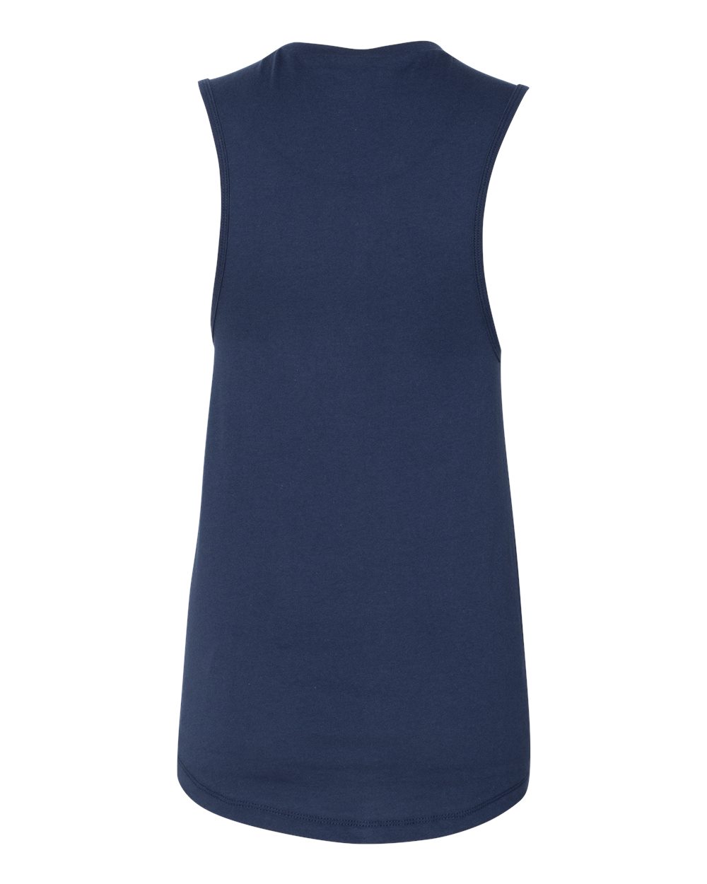 BELLA + CANVAS 6003 Women's Jersey Muscle Tank in Navy, back