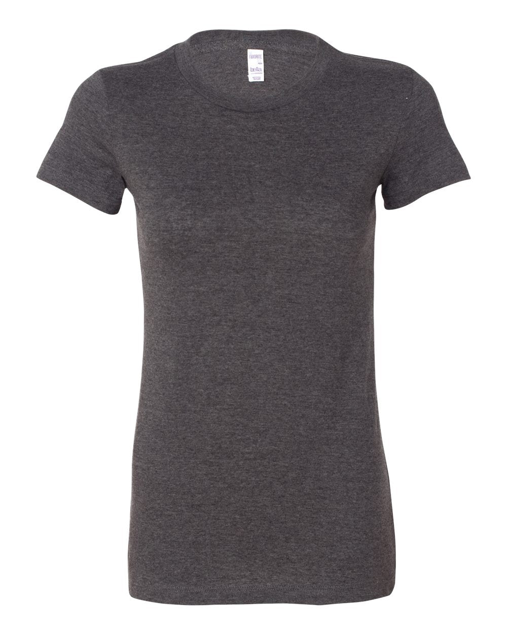BELLA + CANVAS 6004 Women's Slim Fit Tee in Dark Grey Heather