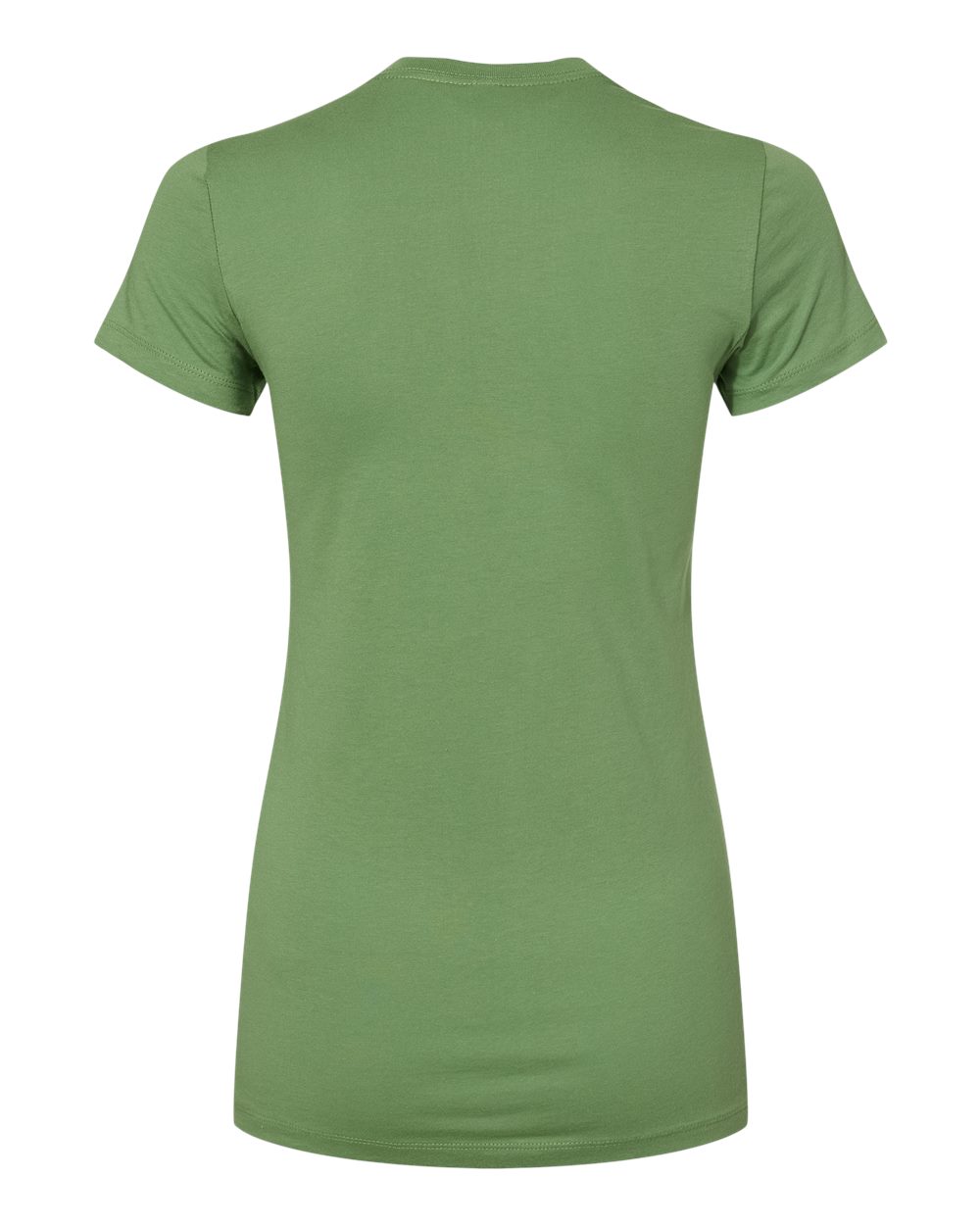 BELLA + CANVAS 6004 Women's Slim Fit Tee in Leaf, back