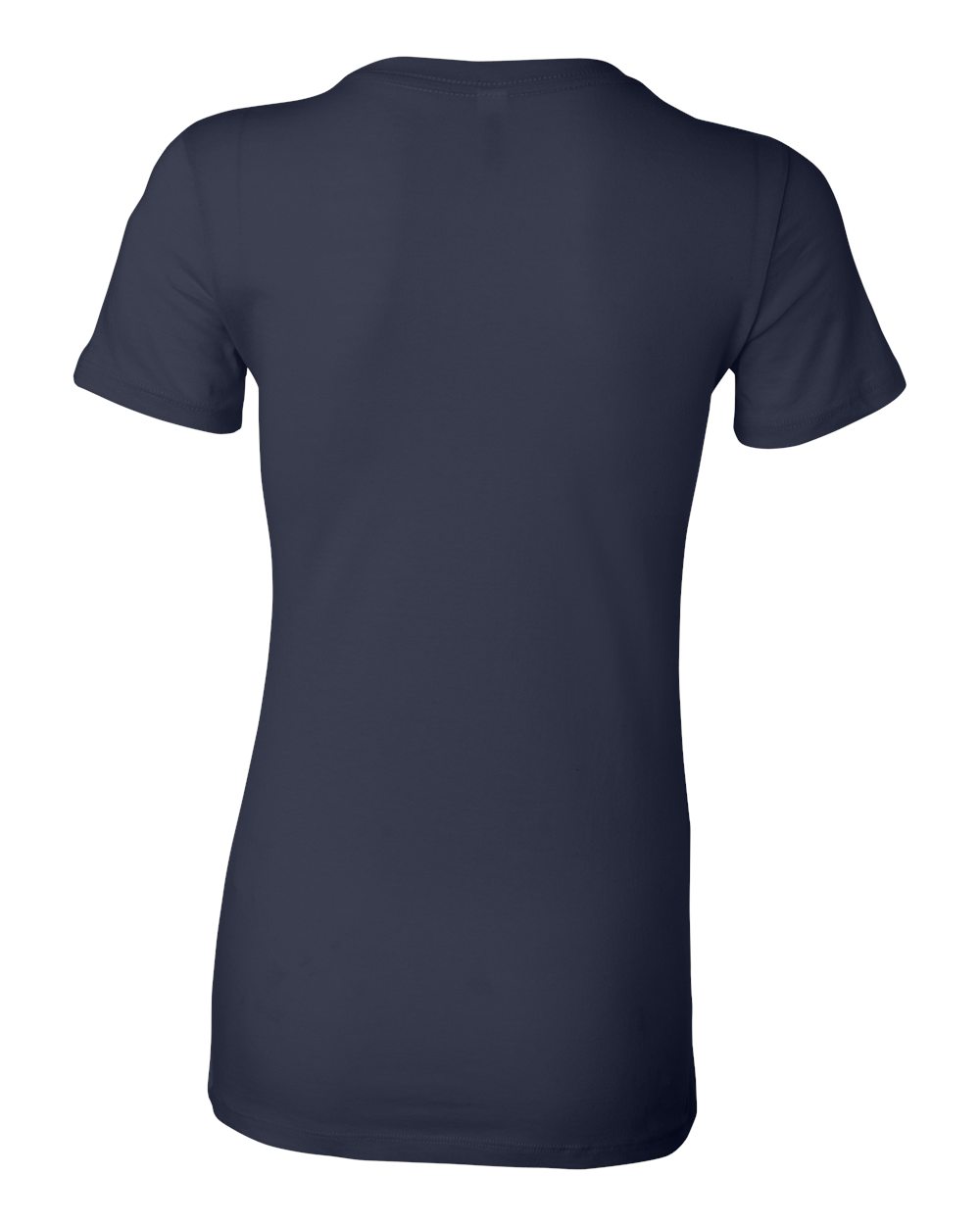 BELLA + CANVAS 6004 Women's Slim Fit Tee in Navy, back