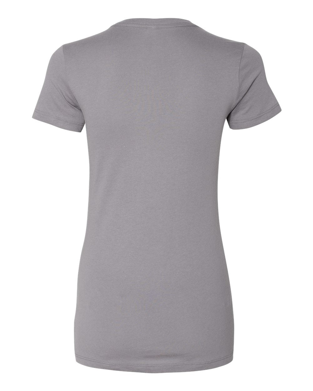 BELLA + CANVAS 6004 Women's Slim Fit Tee in Storm, back