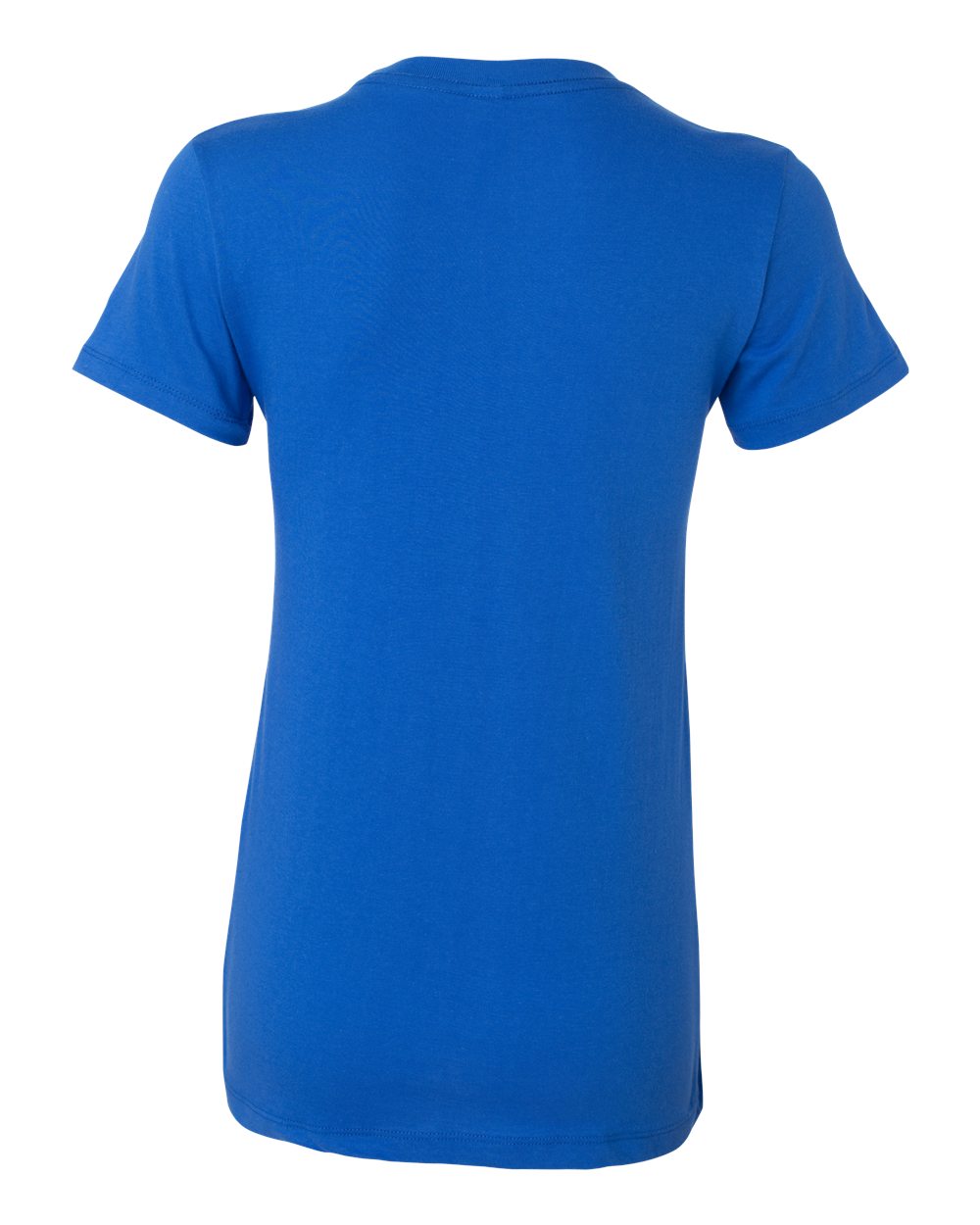 BELLA + CANVAS 6004 Women's Slim Fit Tee in True Royal, back