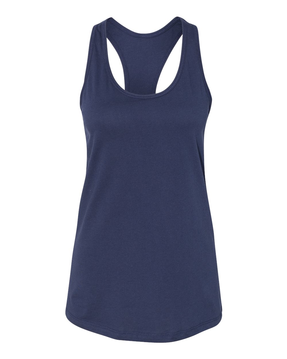BELLA + CANVAS 6008 Women's Jersey Racerback Tank in Navy