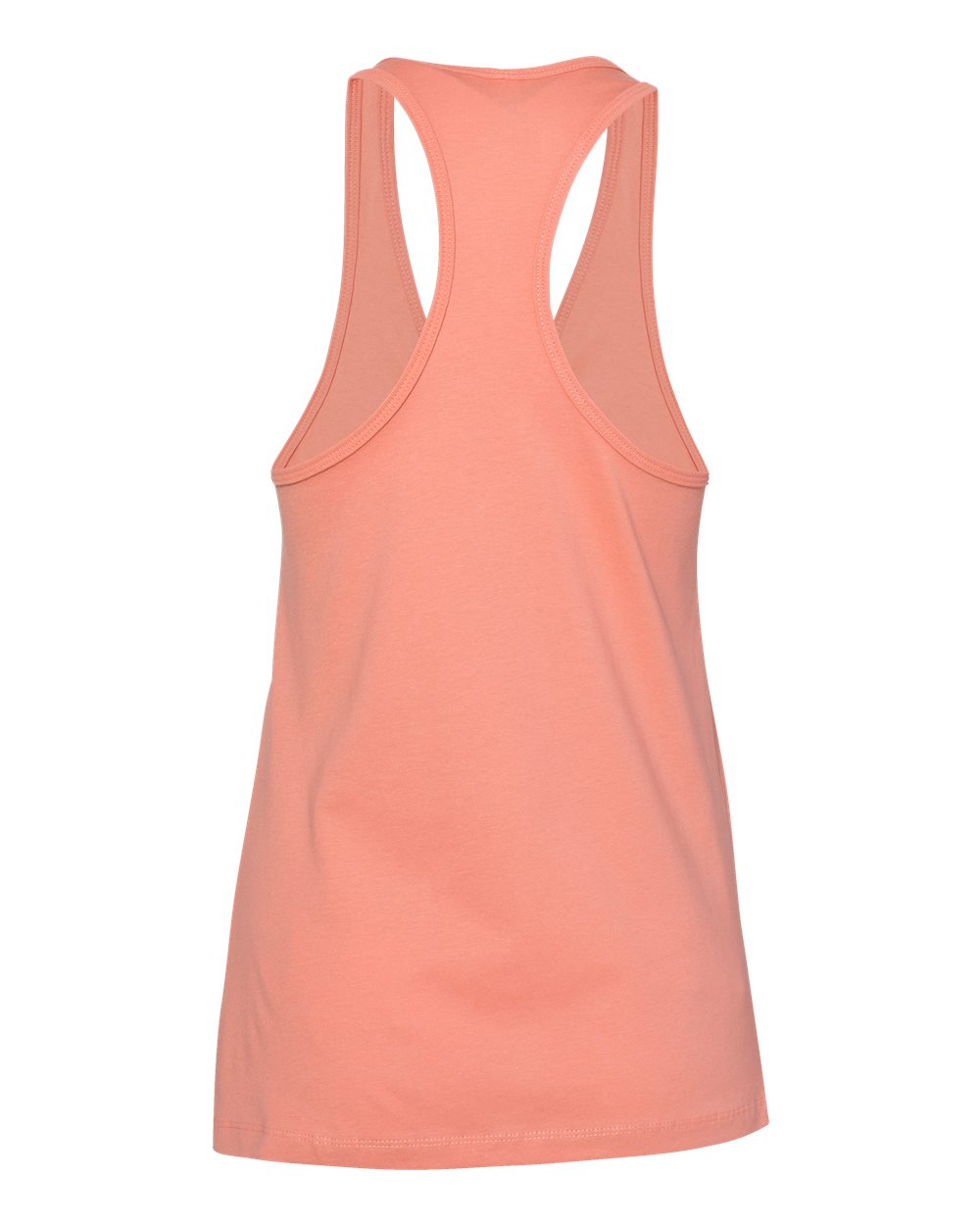 BELLA + CANVAS 6008 Women's Jersey Racerback Tank in Sunset, back