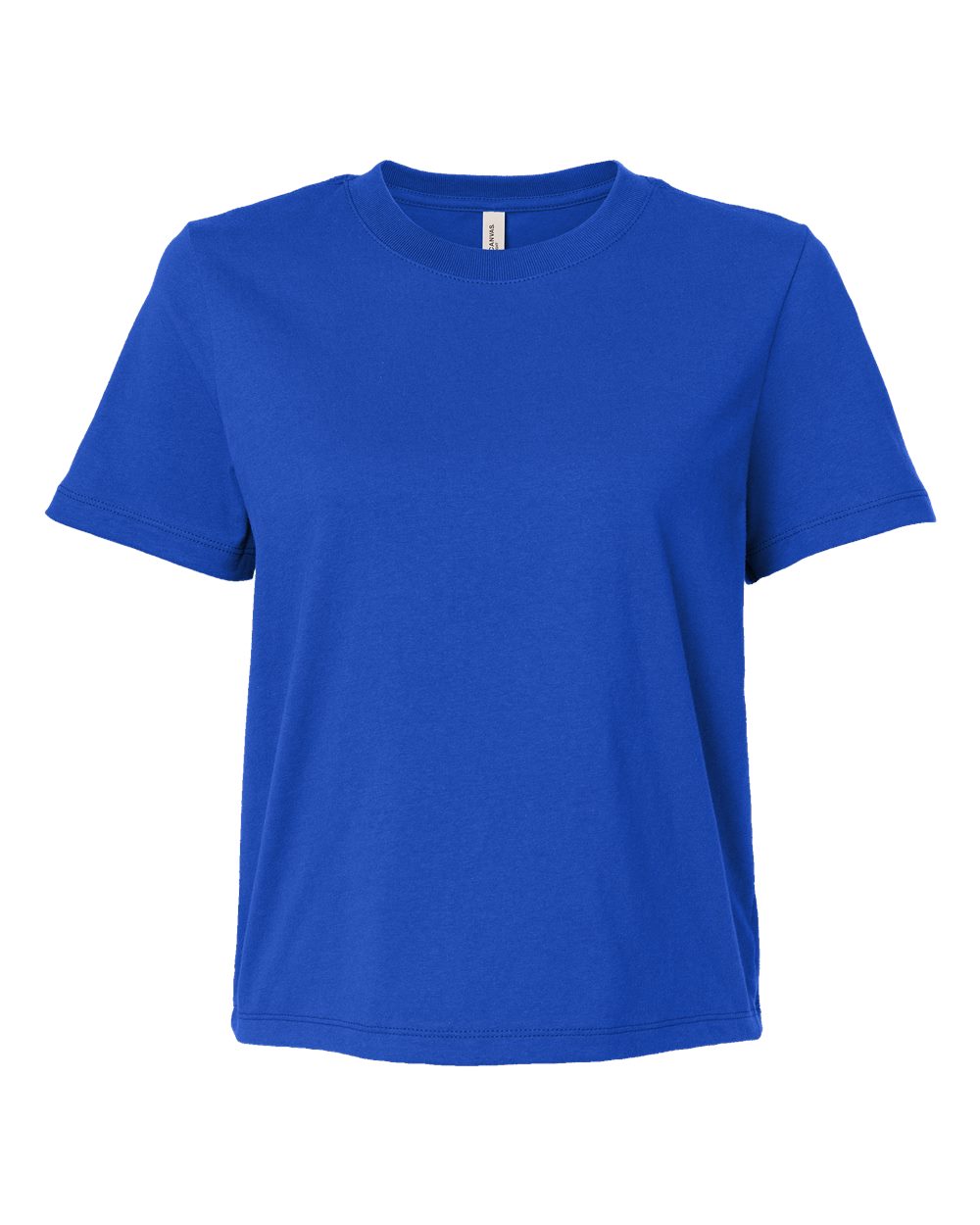 BELLA + CANVAS 6110 Women's 6 oz. Heavyweight Tee in True Royal