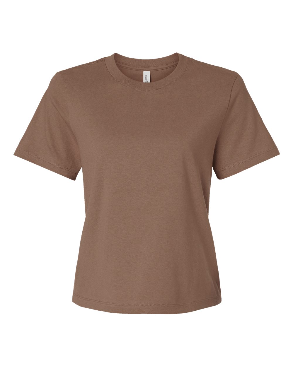 BELLA + CANVAS 6110 Women's 6 oz. Heavyweight Tee in Vintage Brown