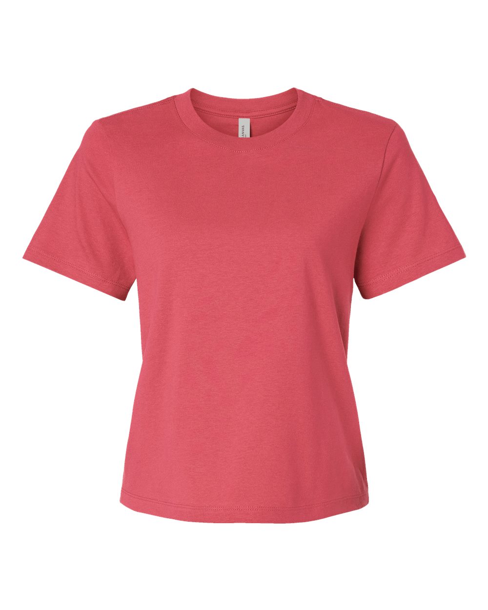 BELLA + CANVAS 6110 Women's 6 oz. Heavyweight Tee in Vintage Red