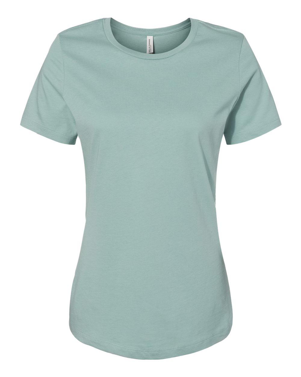 BELLA + CANVAS 6400 Women’s Relaxed Jersey Tee in Dusty Blue