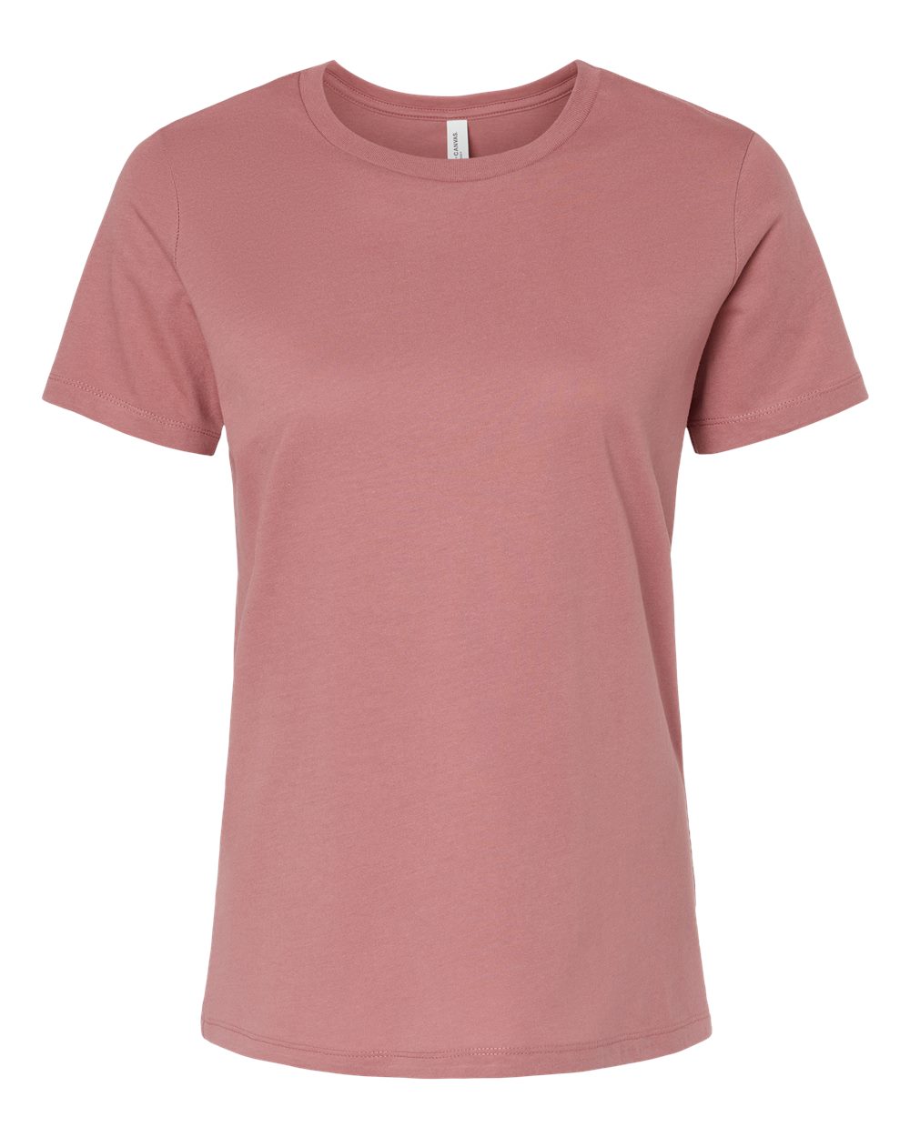 BELLA + CANVAS 6400 Women’s Relaxed Jersey Tee in Mauve