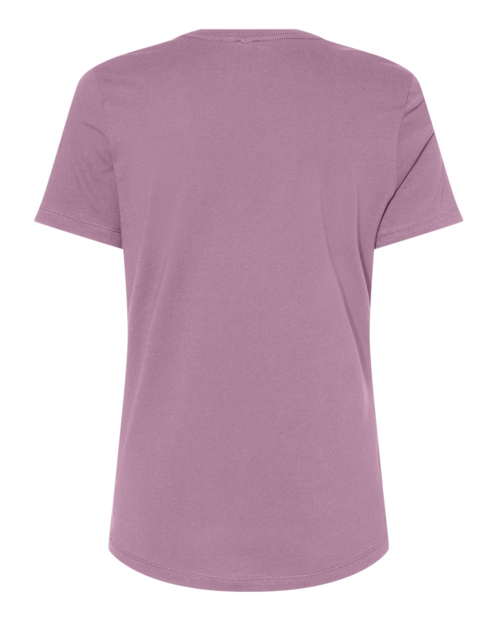BELLA + CANVAS 6400 Women’s Relaxed Jersey Tee in Orchid, back