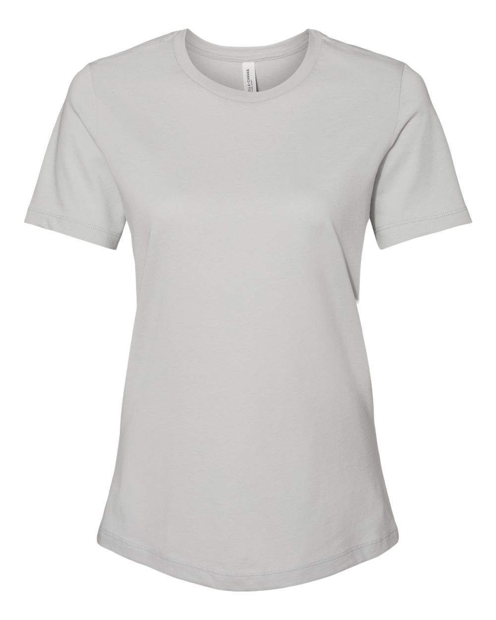 BELLA + CANVAS 6400 Women’s Relaxed Jersey Tee in Solid Athletic Grey