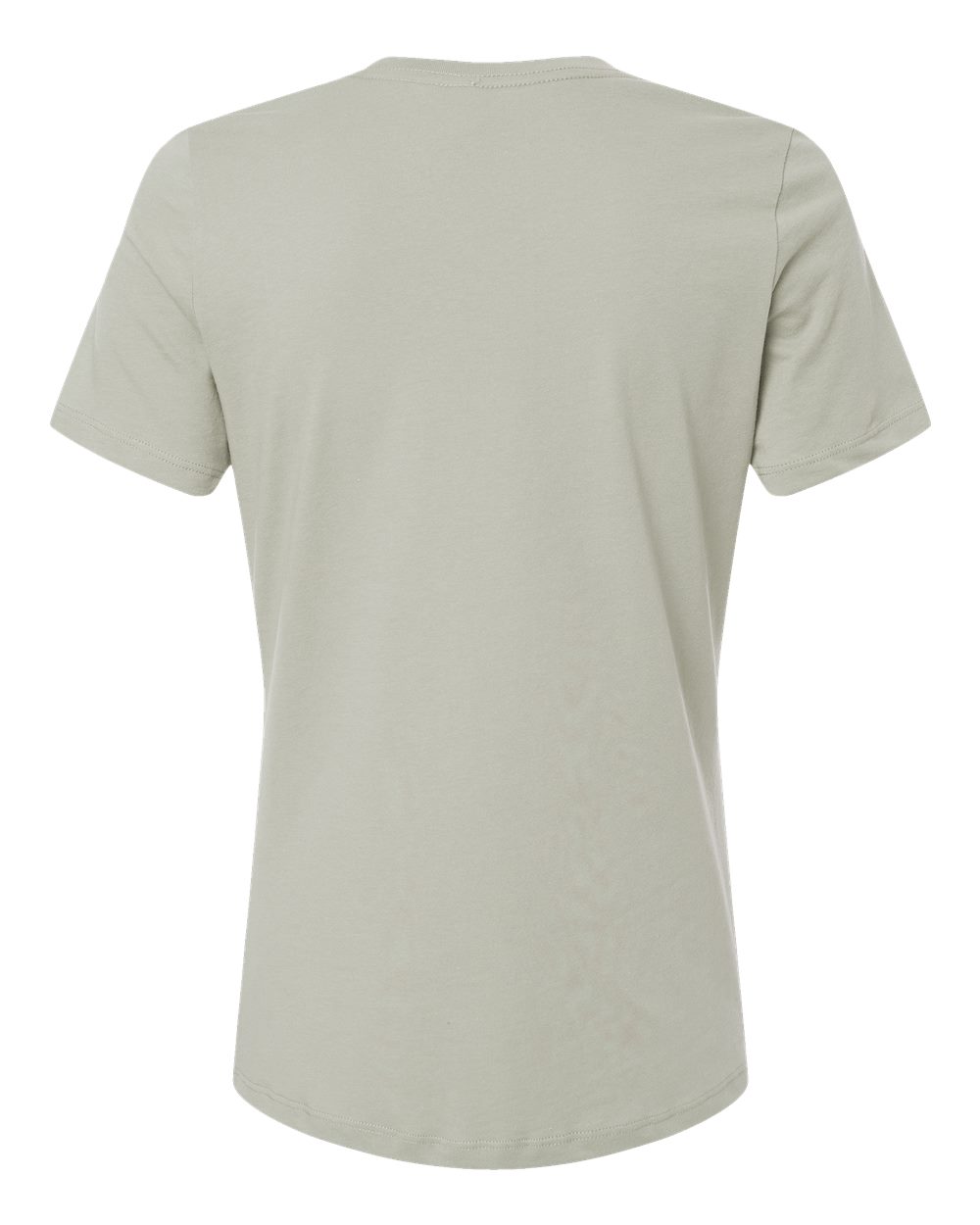 BELLA + CANVAS 6400 Women’s Relaxed Jersey Tee in Thyme, back