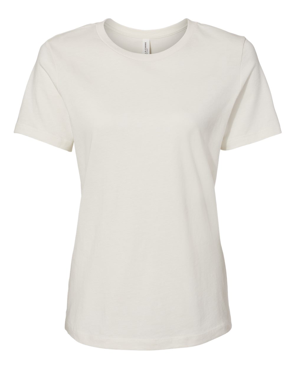 BELLA + CANVAS 6400 Women’s Relaxed Jersey Tee in Vintage White