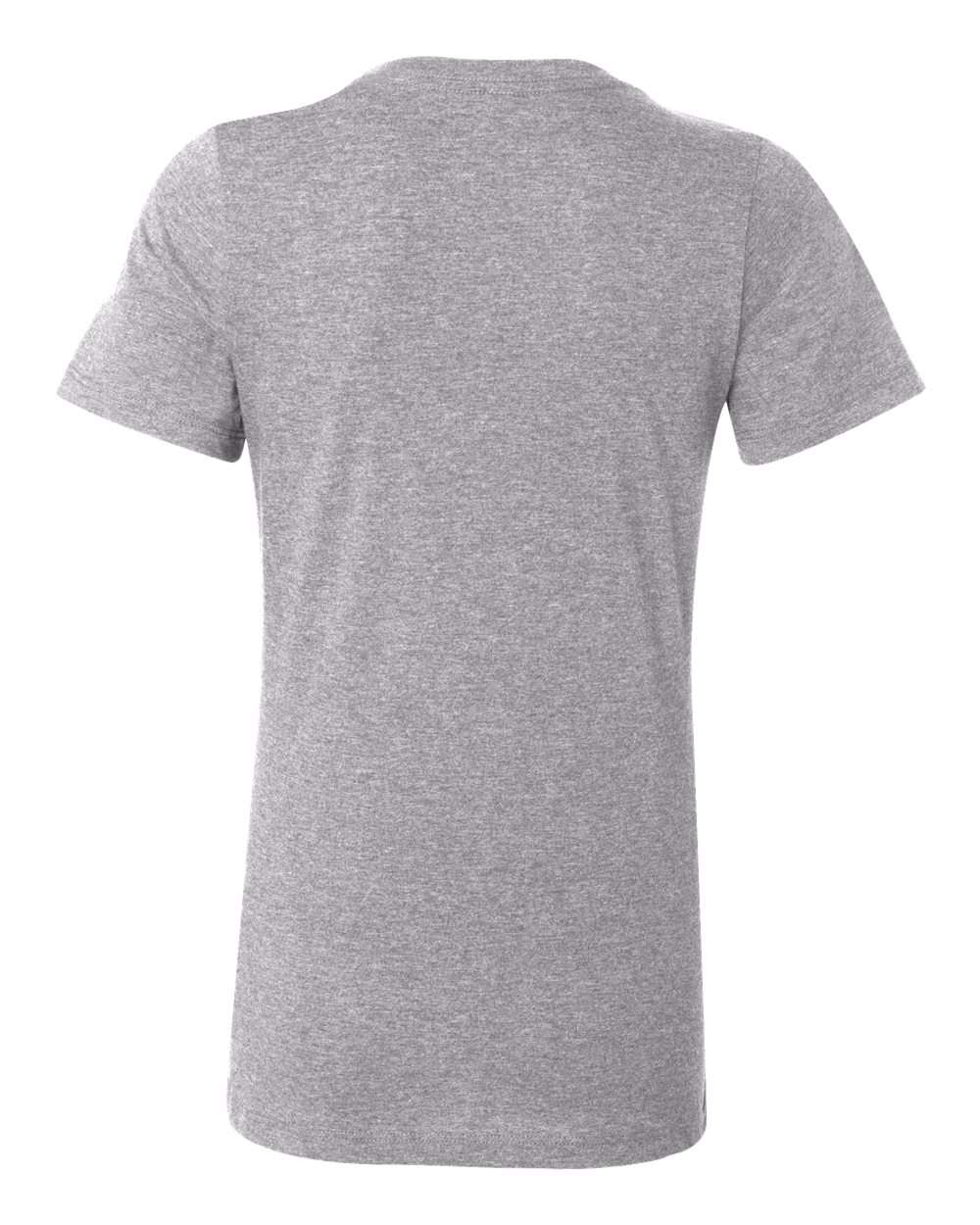 BELLA + CANVAS 6400CVC Women’s Relaxed Fit Heather CVC Tee in Athletic Heather, back