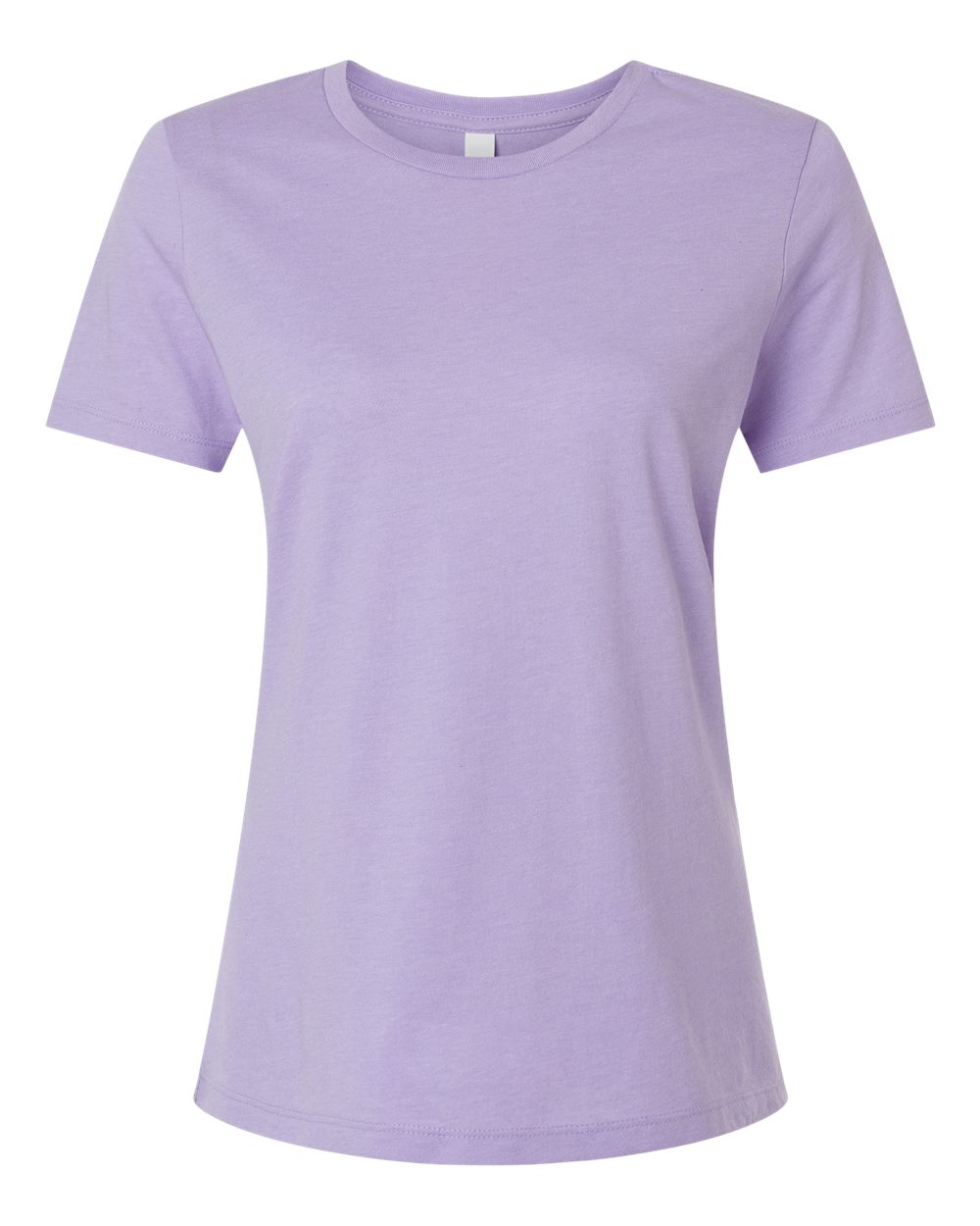BELLA + CANVAS 6400CVC Women’s Relaxed Fit Heather CVC Tee in Heather Dark Lavender