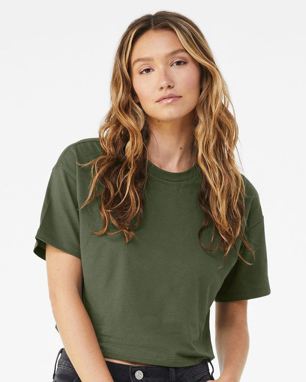 BELLA + CANVAS 6482 Women's Jersey Crop Tee