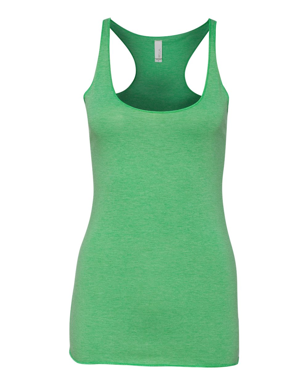 BELLA + CANVAS 8430 Women's Triblend Racerback Tank in Green Triblend