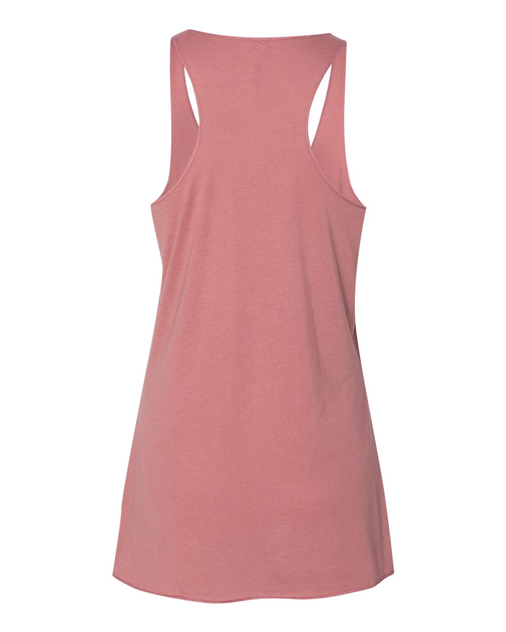BELLA + CANVAS 8430 Women's Triblend Racerback Tank in Mauve Triblend, back