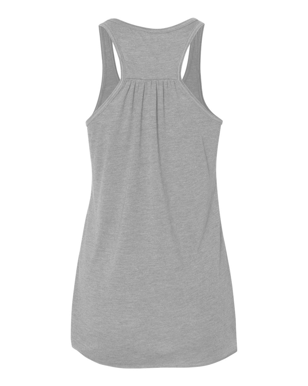 BELLA + CANVAS 8800 Women's Flowy Racerback Tank in Athletic Heather, back