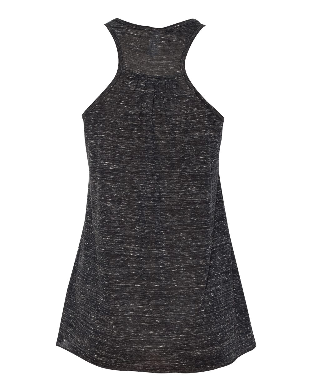 BELLA + CANVAS 8800 Women's Flowy Racerback Tank in Black Marble, back