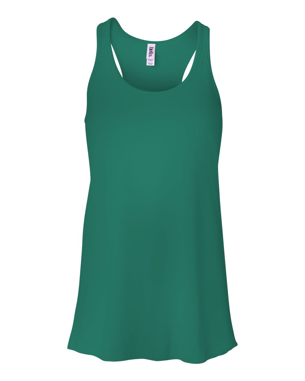 BELLA + CANVAS 8800 Women's Flowy Racerback Tank in Kelly