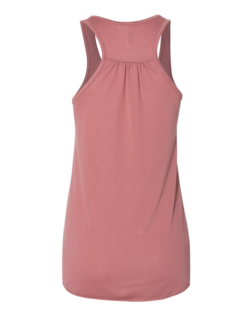 BELLA + CANVAS 8800 Women's Flowy Racerback Tank in Mauve, back