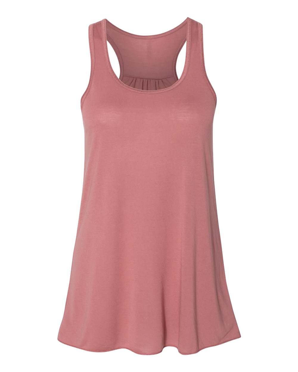 BELLA + CANVAS 8800 Women's Flowy Racerback Tank in Mauve