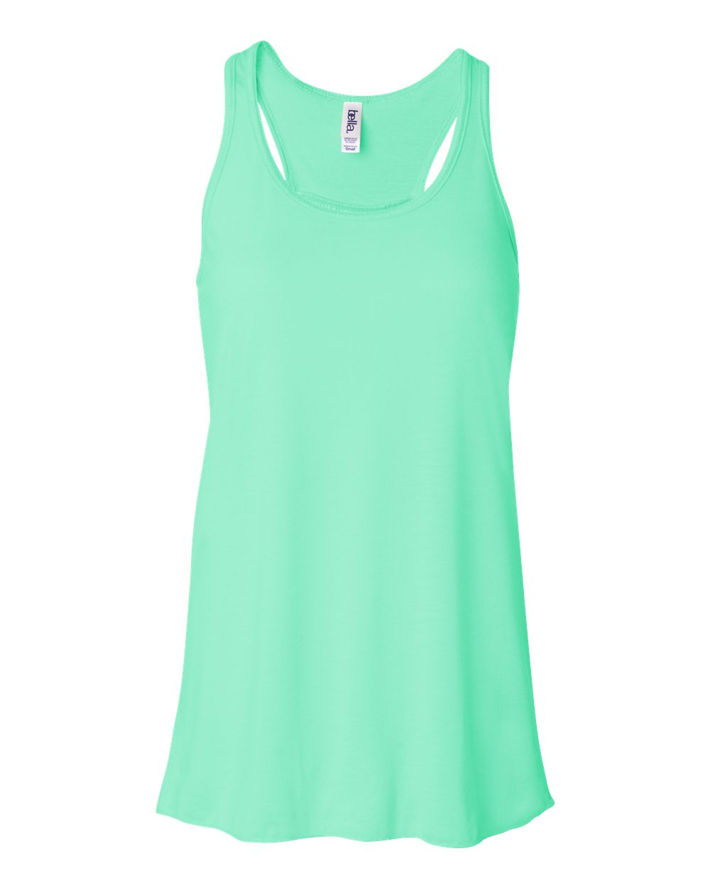 BELLA + CANVAS 8800 Women's Flowy Racerback Tank in Mint