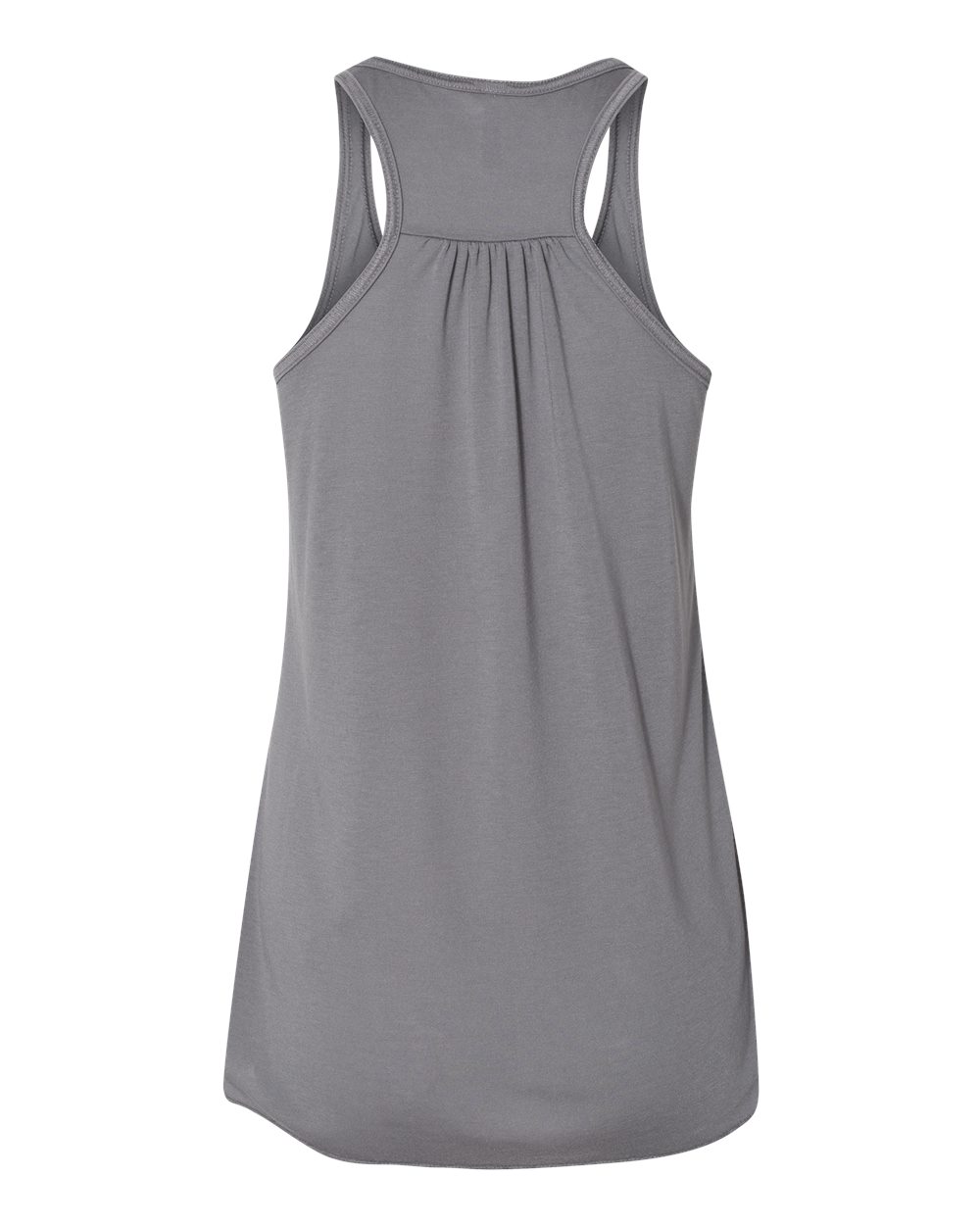 BELLA + CANVAS 8800 Women's Flowy Racerback Tank in Storm, back